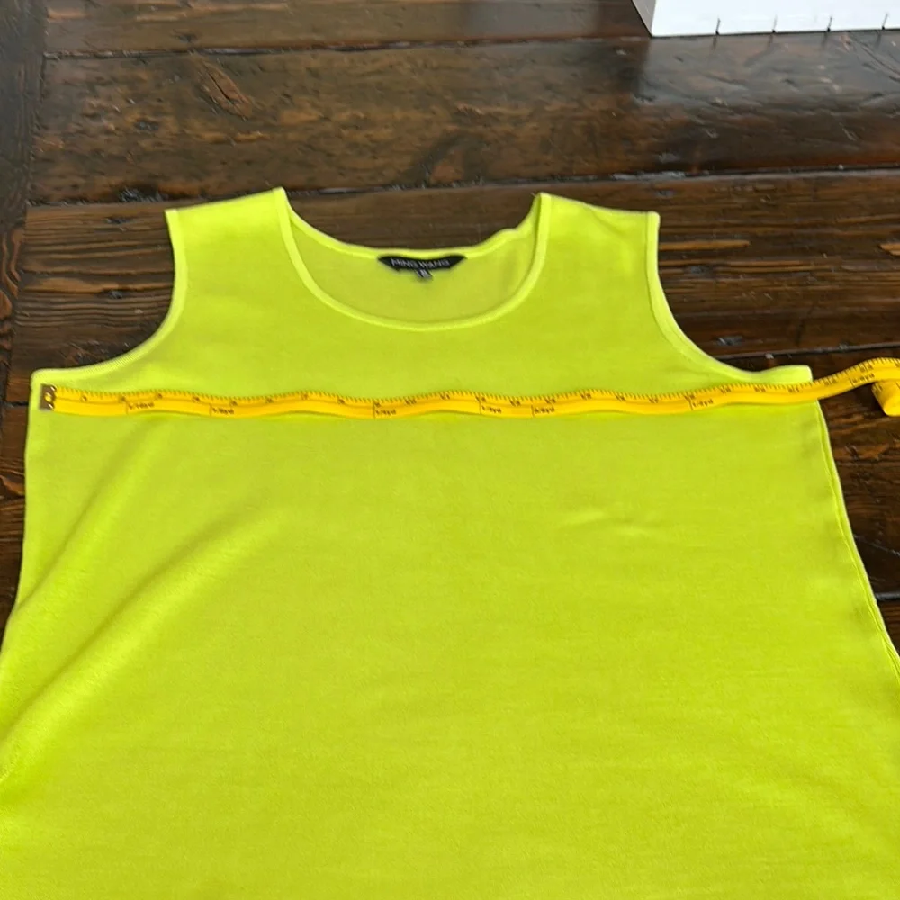 Ming Wang Green Relaxed Fit Top Size XL - Picture 4 of 6